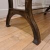 Dining Table End Frame ANLABY (2 rods) Curved Cast Iron 710mm x 700mm