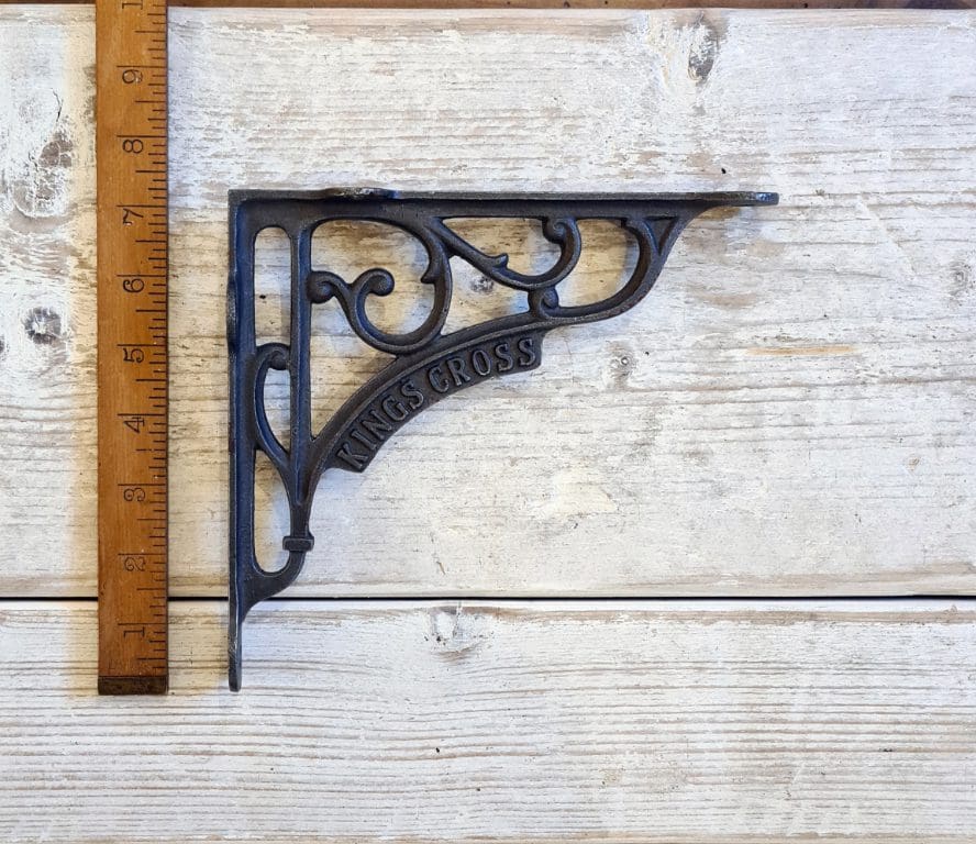 Shelf Bracket KINGS CROSS Heritage Cast Antique Iron 178mm x 197mm