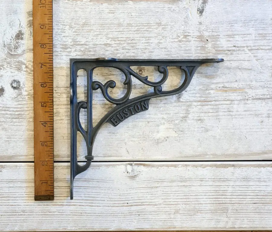 Shelf Bracket EUSTON Heritage Cast Antique Iron 178mm x 197mm