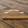 Sash Handle Square End 4 Hole Solid Brass TERRANOVA 150mm