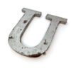Wall Mounted Letter 'U' Antique Finish 400mm 16" High