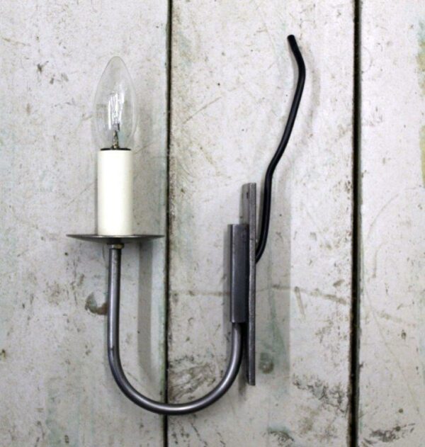 Wall Light Single Cottage Handforged Antique Iron c/w Wire