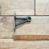 Hook Rail Tapestry Curtain Rail Bracket Solid Grub Screw Cast Ant Iron Takes 15mm Rod